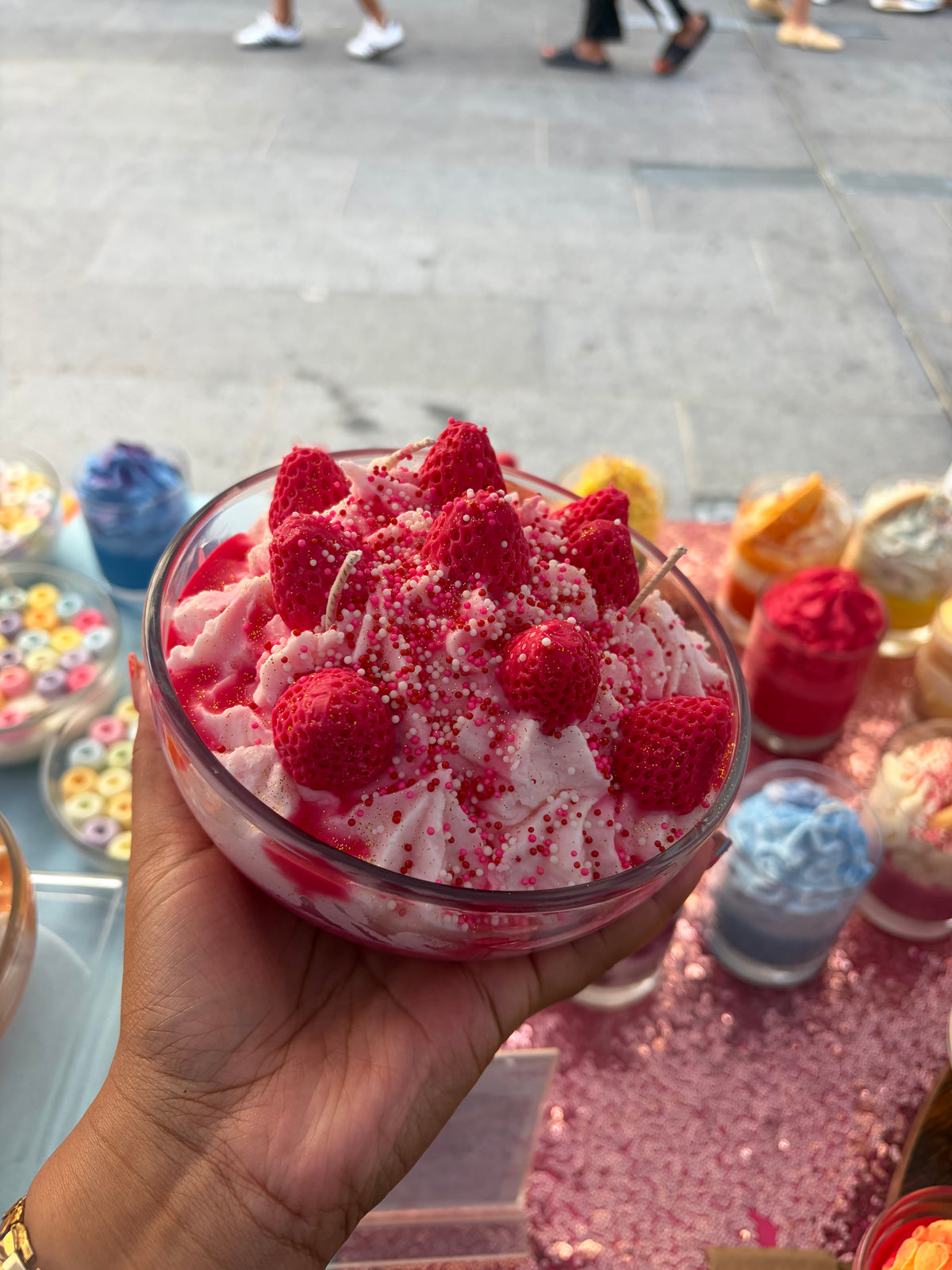 Strawberry Cheesecake Sundae Bowl